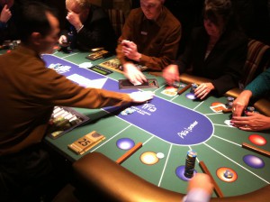 Multi-Action Table at Aria